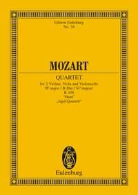 Mozart: String Quartet B flat major KV 458