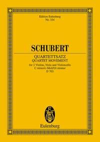 Schubert: String Quartet Movement C minor op. posth. D 703