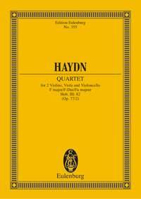 Haydn: String Quartet F major op. 77/2 Hob. III: 82