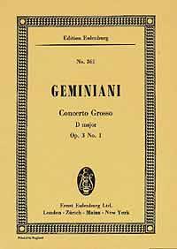 Geminiani: Concerto grosso D major op. 3/1