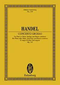 Handel: Concerto grosso G major op. 3/3 HWV 314