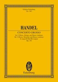 Handel: Concerto grosso D major op. 3/6 HWV 317