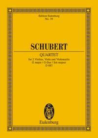 Schubert: String Quartet G major op. 161 D 887