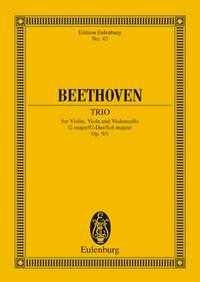 Beethoven: String Trio G major op. 9/1