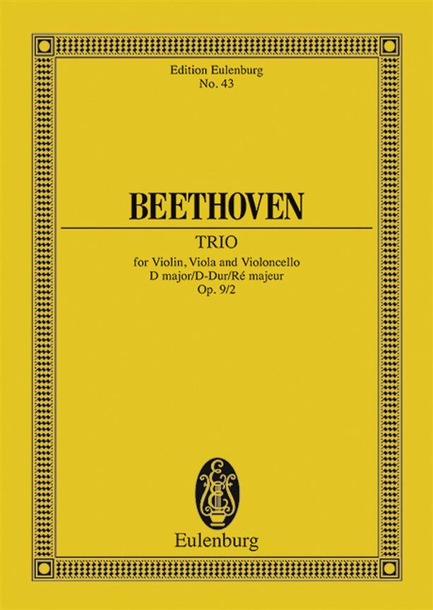 Beethoven: String Trio D major op. 9/2