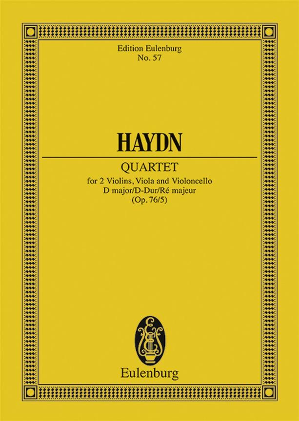 Haydn: String Quartet D major, Celebrated Largo op. 76/5 Hob. III: 79