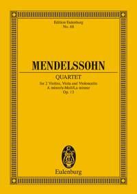 Mendelssohn: String Quartet A minor op. 13