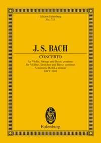 Bach: Concerto A minor BWV 1041