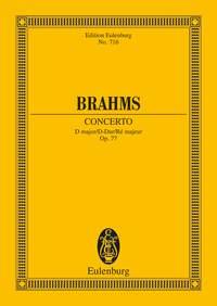 Brahms: Concerto D Major op. 77