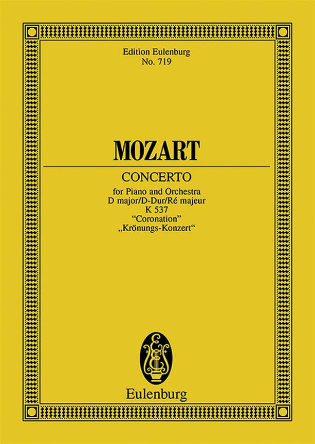 Mozart: Concerto No. 26 D major KV 537