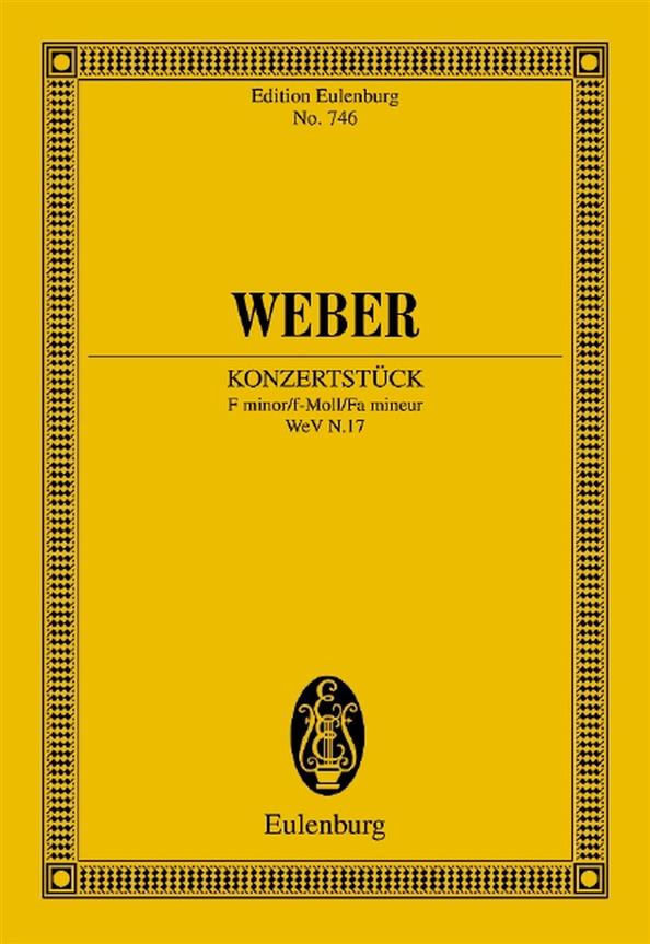 Weber: Concerto work F minor op. 79