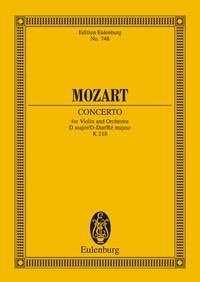 Mozart: Concerto D Major KV 218