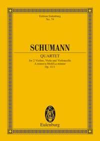 Schumann: String Quartet A minor op. 41/1