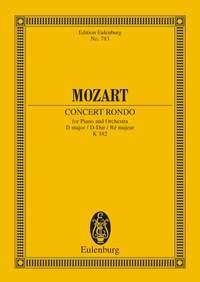 Mozart: Concert Rondo D major KV 382