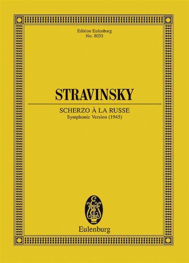 Stravinsky: Scherzo à la Russe