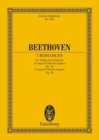 Beethoven: 2 Romances G major and F major op. 40 / op. 50