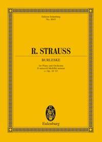 Strauss: Burleske D minor o. Op.  AV 85 TrV 145