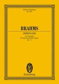 Brahms: Serenade fuer Orchestra D major op. 11