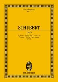 Franz Schubert:  Piano Trio Eb major op. 100 D 929