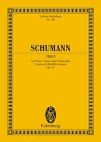 Schumann: Piano Trio D minor op. 63