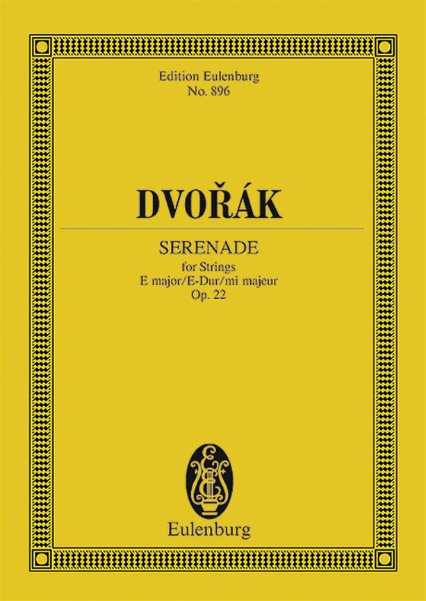 Dvorák: Serenade E major op. 22 B 52