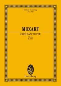 Mozart: Così fan tutte K 588