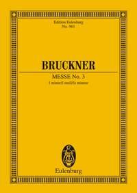 Bruckner: Mass No. 3 f minor