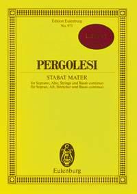 Pergolesi: Stabat mater (Studiepartituur)