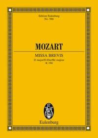 Mozart: Missa brevis D major KV 194