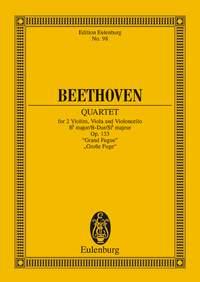 Beethoven: String quartet Bb major op. 133