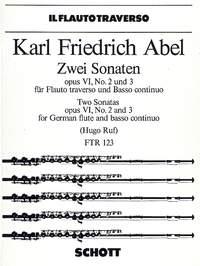 Abel: Two Sonatas op. 6/2 + 3