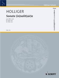 Holliger: Sonate (in)solit(air)e