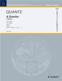 Quantz: Six Duets op. 2 Heft 1