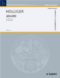 Holliger: (é)cri(t)