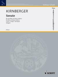 Kirnberger: Sonata G major