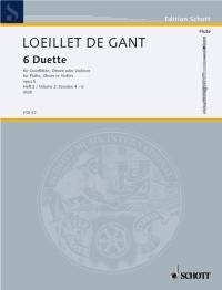 Loeillet de Gant: Six Duets op. 5 Vol. 2