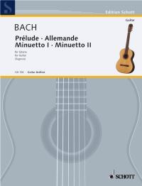 Johann Sebastian Bach: Prelude Allemande Menuet 1 & 2