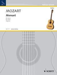 Wolfgang Amadeus Mozart: Menuetten Git.