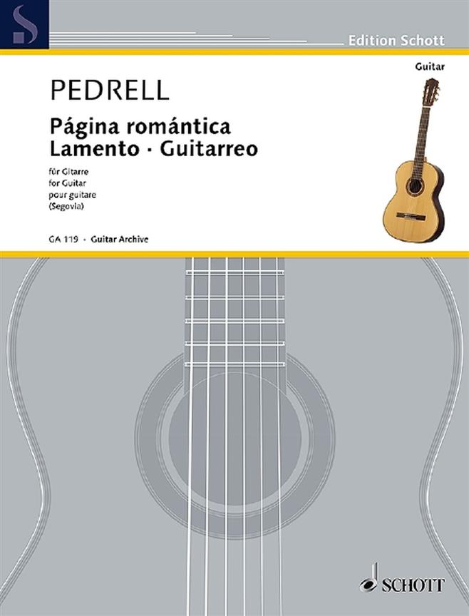 Pagina romantica - Lamento - Guitarreo