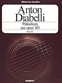 Praeludium A major aus op. 103