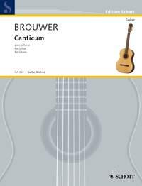 Leo Brouwer: Canticum para guitarra
