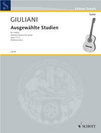 Mauro Giuliani:  Selected Studies op. 111/1 Heft 1