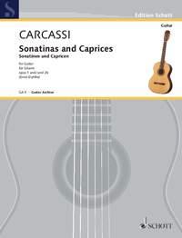 Carcassi: Drei Sonatinen / Sechs Capricen (Urtext) op. 1 und 26