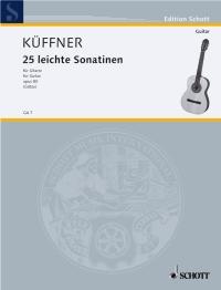 Joseph Kueffner: 25 leichte Sonatinen op. 80