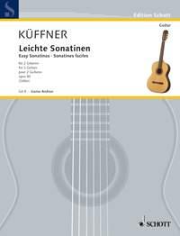 Joseph Kueffner: Leichte Sonatinen op. 80