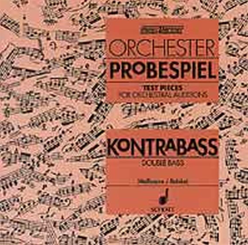 Orchester Probespiel Cb Cd Only
