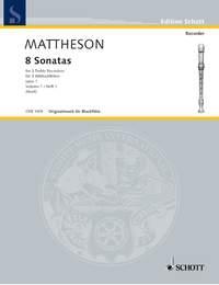8 Sonatas op. 1 Band 1
