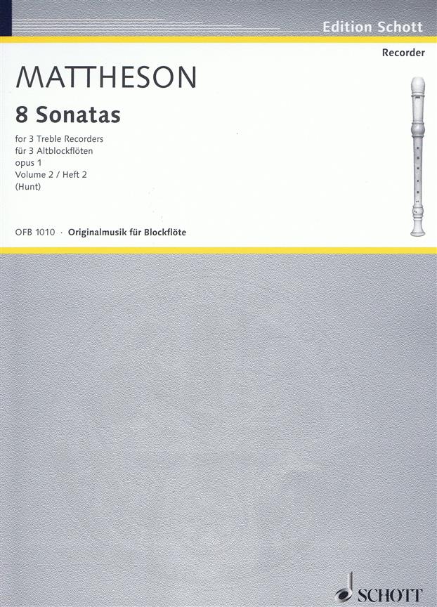 Mattheson: 8 Sonatas op. 1 Band 2