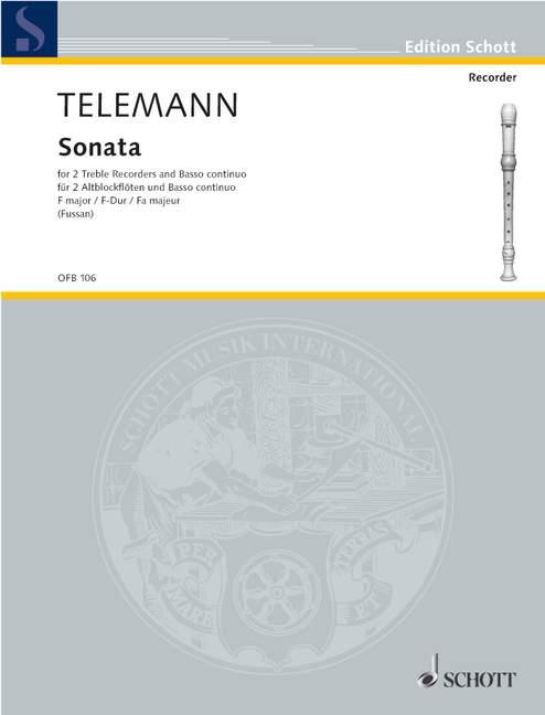 Telemann: Sonata F major