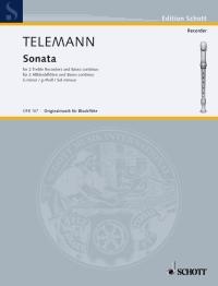 Telemann: Sonata G minor